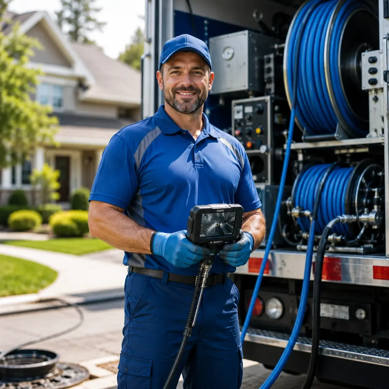 Local outdoor drain cleaning specialists in Marcella, AR